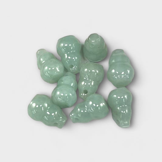 Burma Jade, Gourd Bottle/Lucky Gourd, Pendant/Charm (1pc)-0